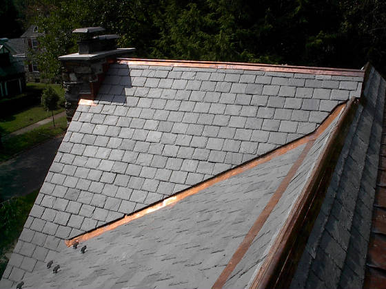 Miller Roofing Narberth Pa Slate Roof Restoration After